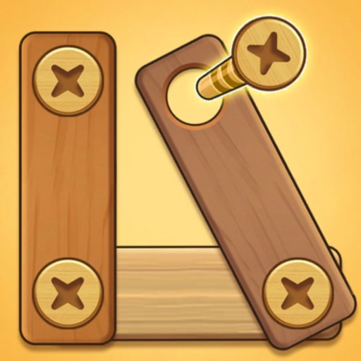 Wood Nuts, Bolts and Screws Icon