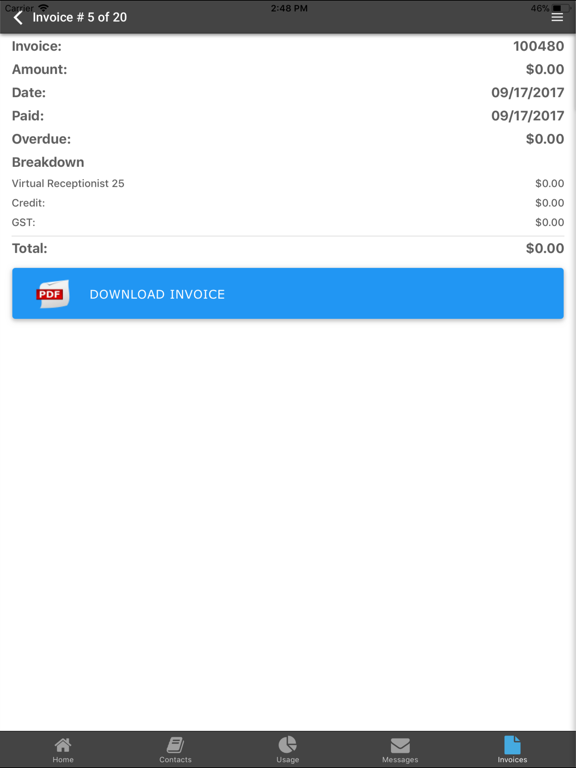 VirtualHQ iPad screenshot 5 - Business app