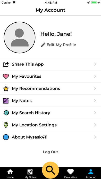 Mysask411 Screenshot