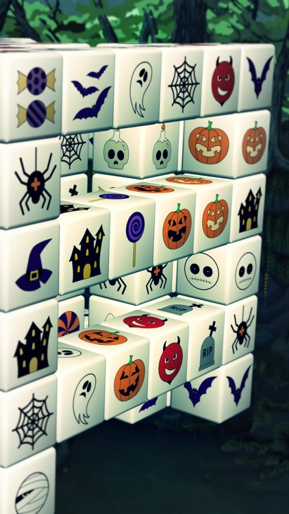 Fairy Mahjong Halloween Deluxe screenshot-3