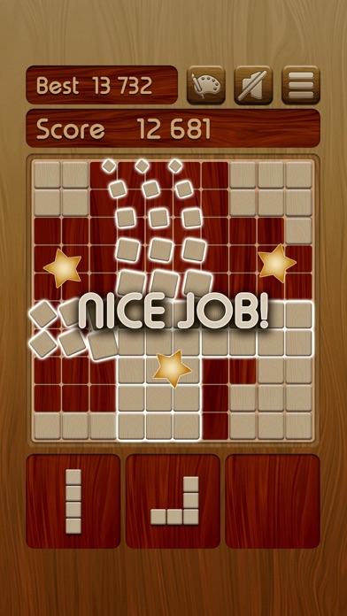 Screenshot #2 pour Woody Block Puzzle Brain Game