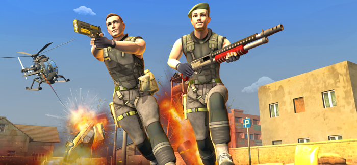 World war army strike 3D