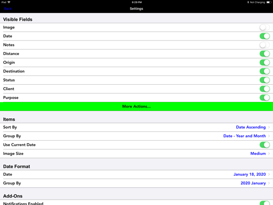 Organize, Send iPad screenshot 6 - Productivity app
