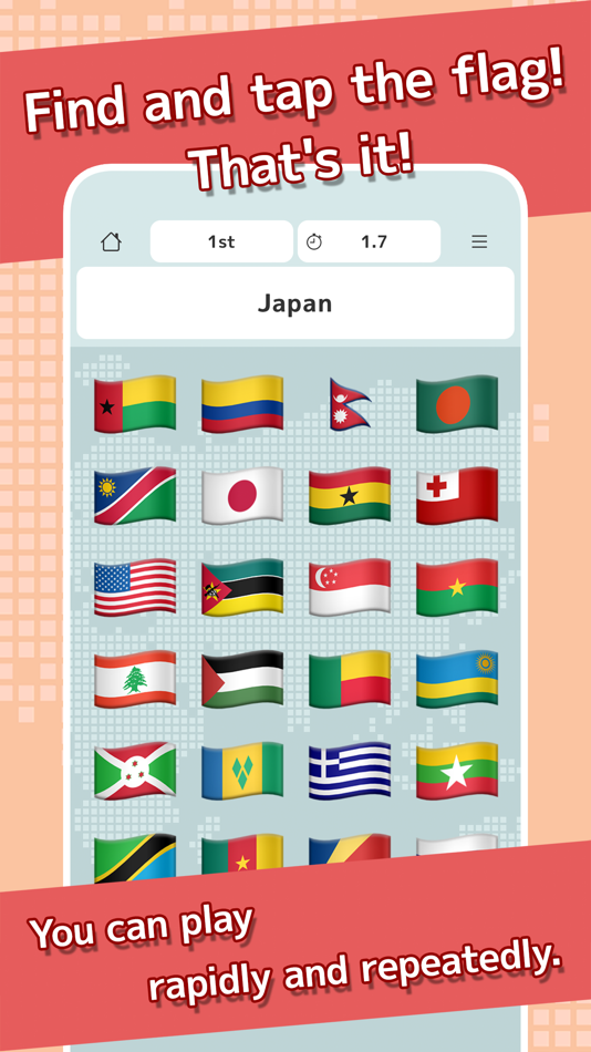 #2. Flag Quiz Time Attack Pro (iOS) 由: Naoya Sato