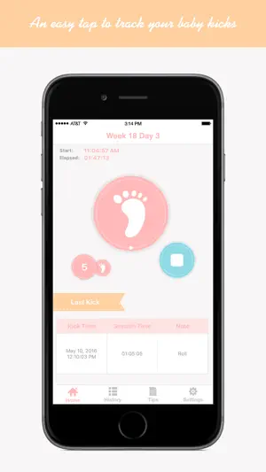 Count Baby Kicks screenshot 1