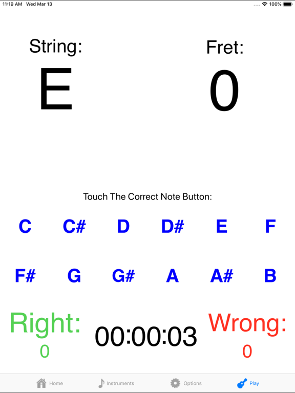 Screenshot #4 pour Super Fretboard Flash Cards