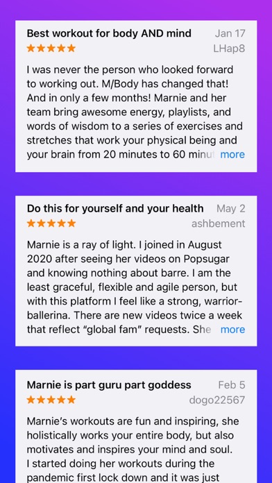 M/BODY By Marnie Alton Screenshot