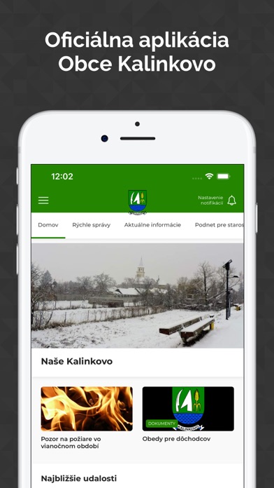 Obec Kalinkovo Screenshot