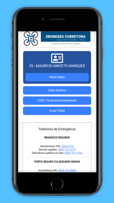 MOSHE Segurado Digital Screenshot