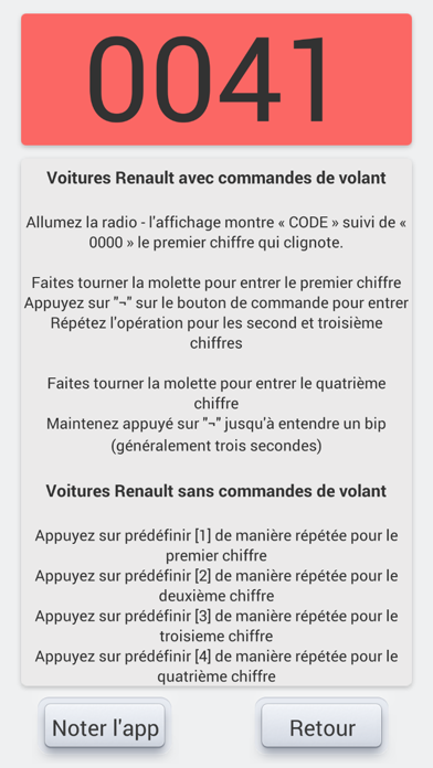 Screenshot #2 pour Déblayeur Renault Radio