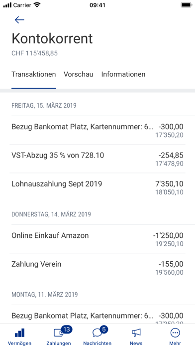 Spar+Leihkasse Riggisberg AG Screenshot