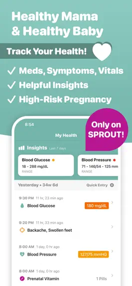 Game screenshot Pregnancy Tracker - Sprout hack