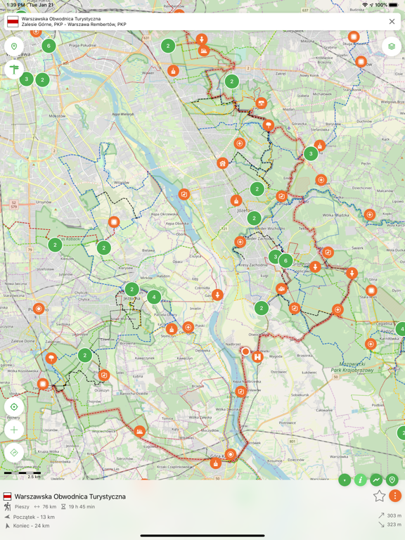 Screenshot #6 pour Szlaki turystyczne Mazowsza
