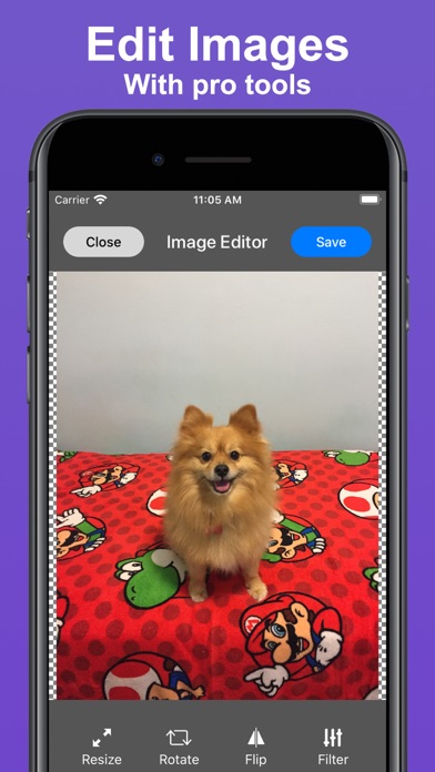 Screenshot #1 pour Image Utils - Resize & Rotate
