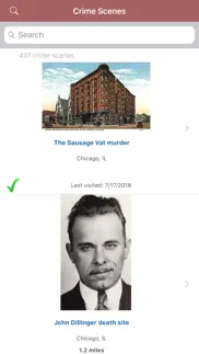 crime scenes iphone screenshot 1