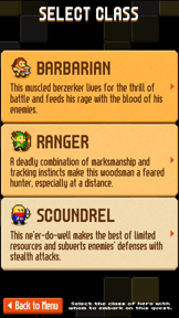 Crossword Dungeon screenshot