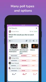 poll for all - create polls iphone screenshot 3