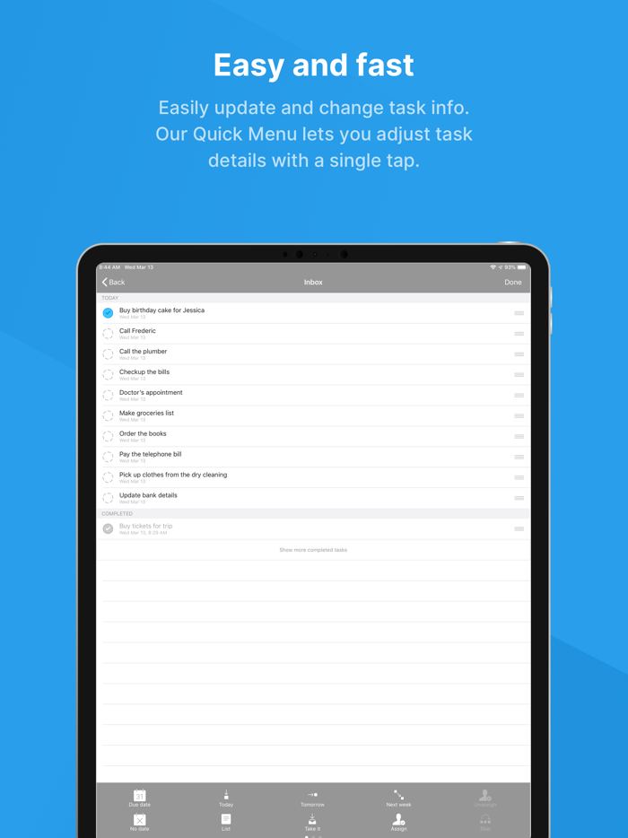 Todo - Task List Organizer