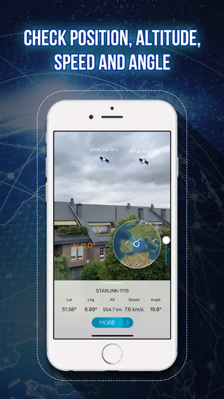 Starlink Satellite AR Tracker