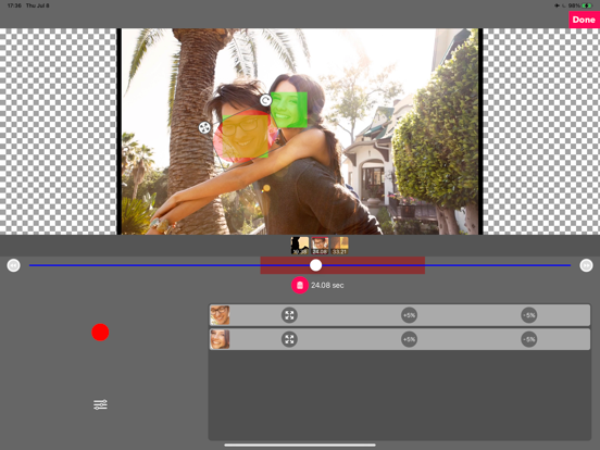 MovStash - Blur Video Editor iPad screenshot 6 - Photo & Video app
