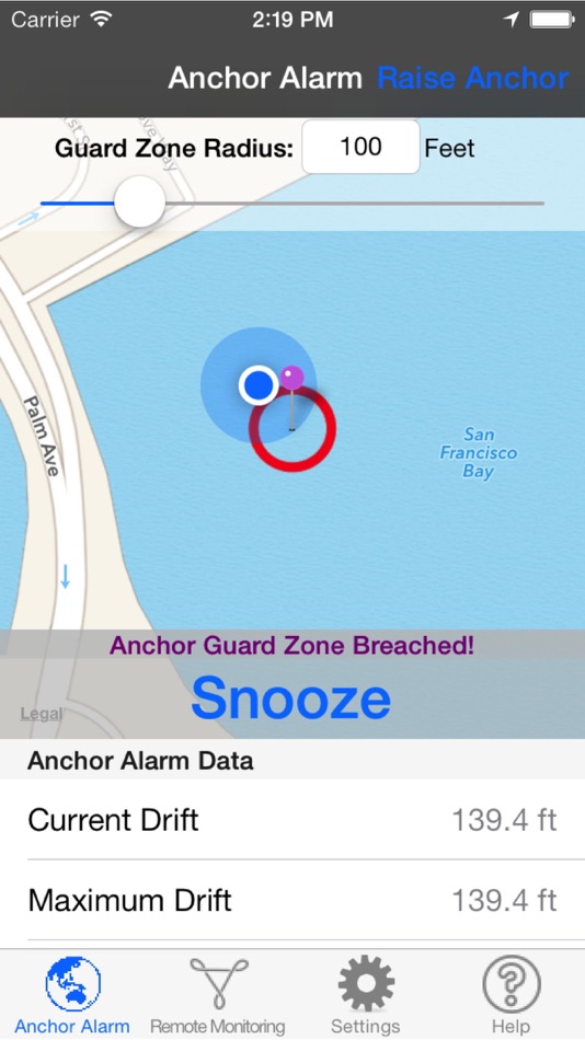Anchor Alarm for Boaters - 3.0 - (iOS)