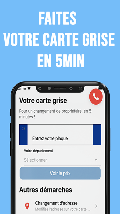 Screenshot #2 pour Switch Carte Grise