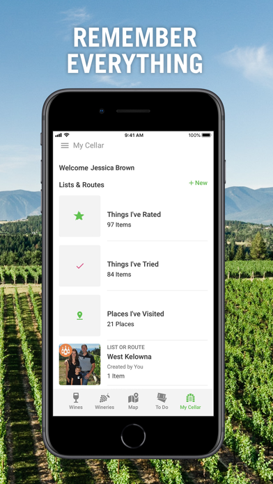 Wines of BC Explorer Screenshot