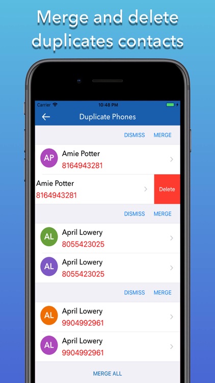 Backup Contacts Cleaner Pro