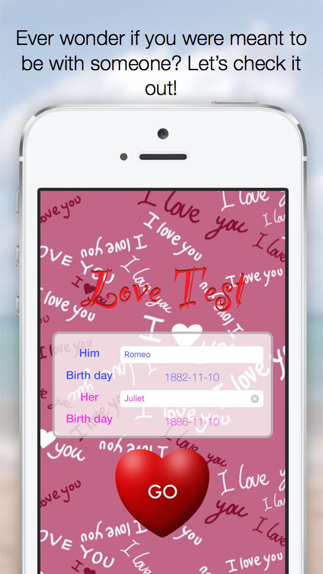 Love Test relationship test