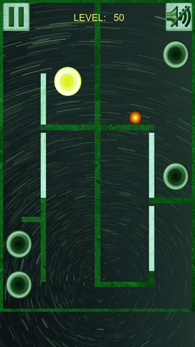 Orange Ball and Black Holes Screenshot