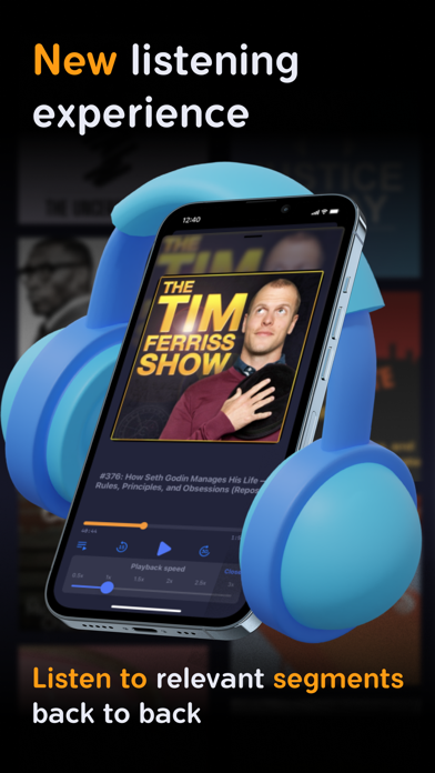 Noorami: AI Podcast Player Screenshot