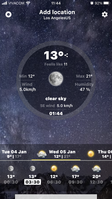 RW Rain Reminder Screenshot
