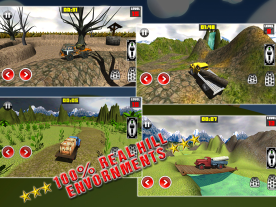 Hill Trucker Parking Simulator iPad screenshot