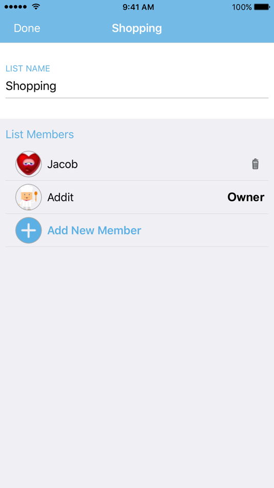 #2. AddIt - Shared Shopping List (iOS) 由: Moshe Elkayam