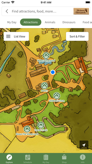 Skånes Djurpark Screenshot
