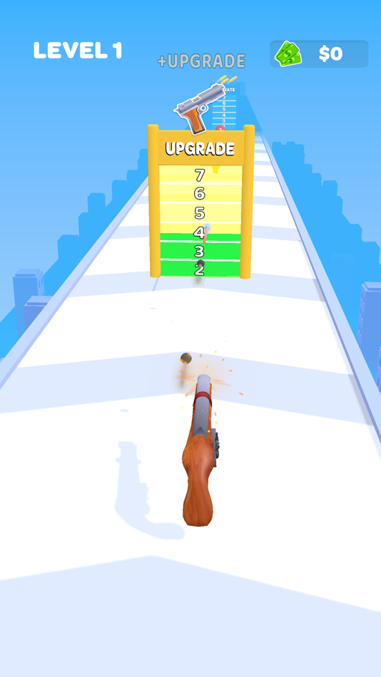 #4. Gun Run!! (iOS) 由: Rollic Games