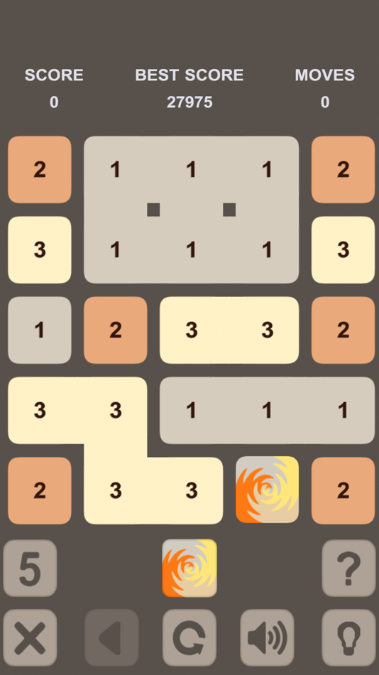 #1. Numbers Puzzle. Get 10 (iOS) Podle: Ruslan Goncharenko