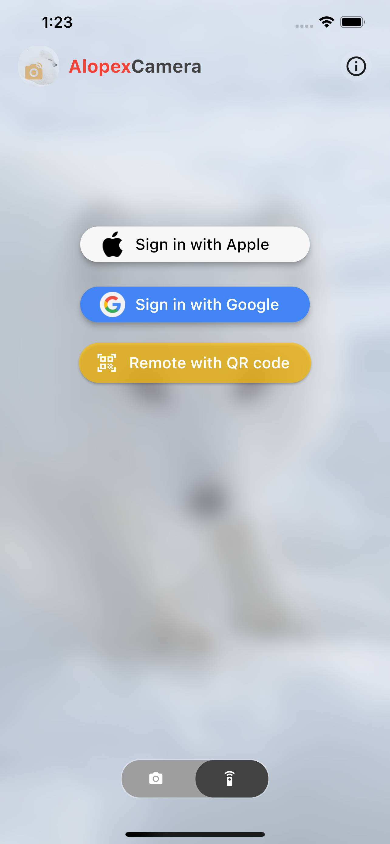 AlopexCamera - Camera Remote