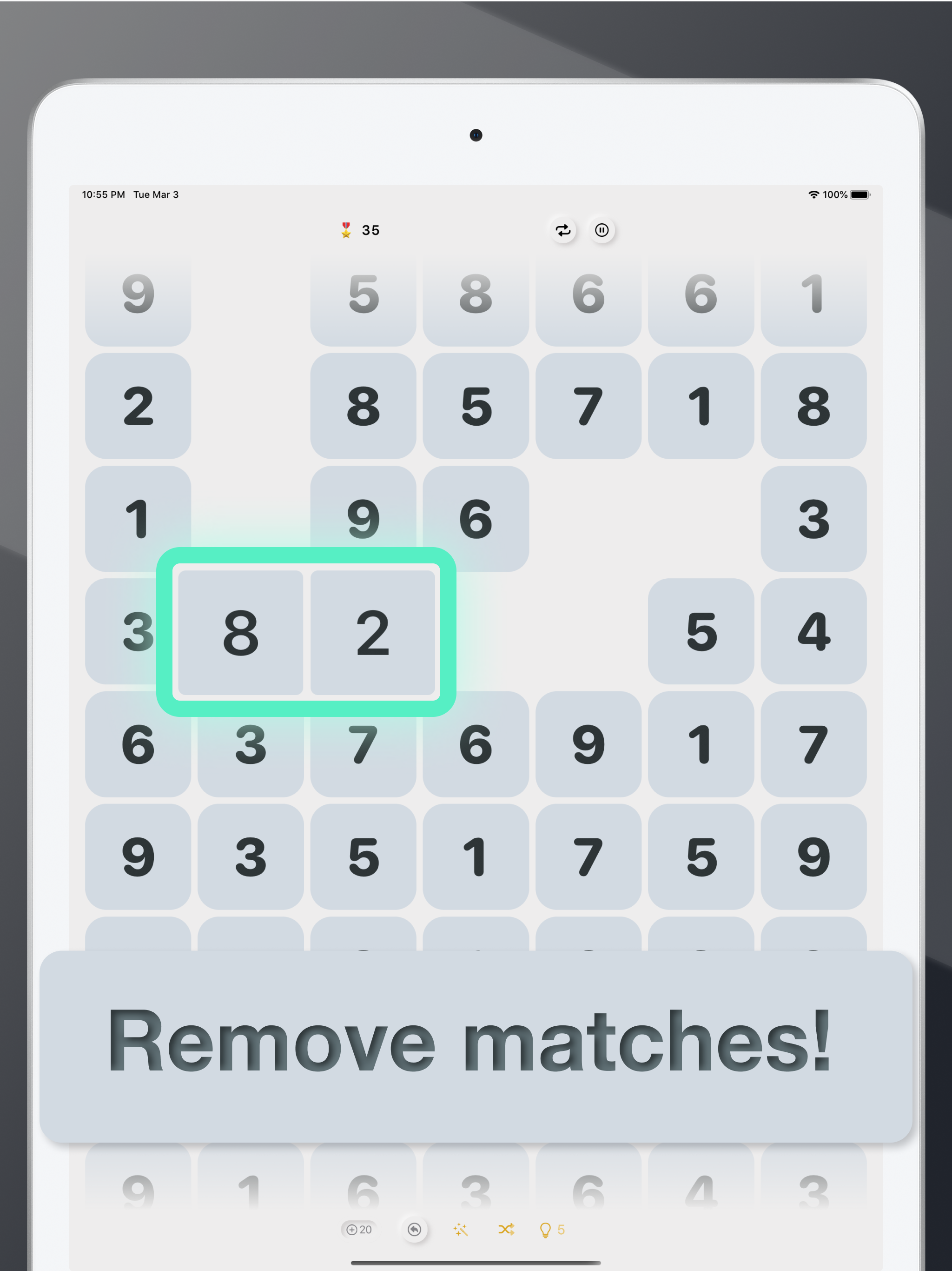 Simple Numbers - Board Puzzle! screenshot 5