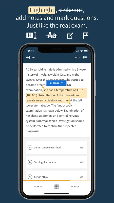 BoardVitals Medical Exam Prep screenshot 6 of 6
