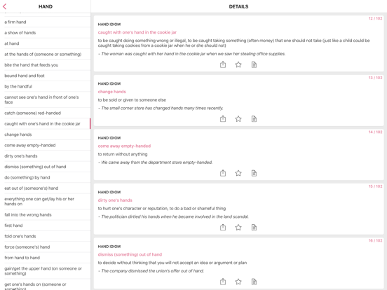 Screenshot #4 pour Medical Body idioms in English