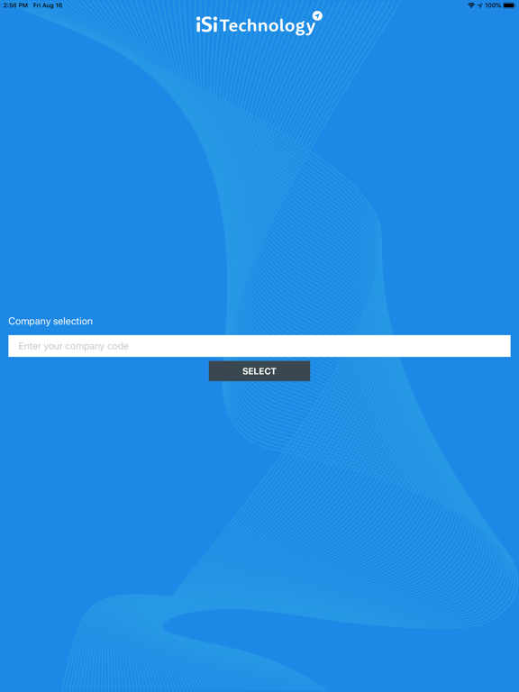 iSi Driver App iPad screenshot 1 - Navigation app