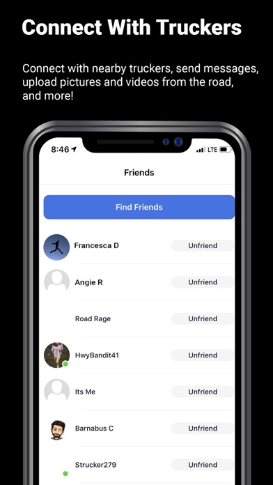 truckr. Screenshot