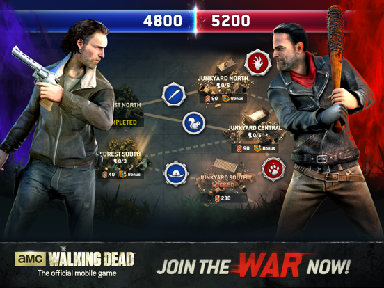 The Walking Dead No Man's Land iPad app afbeelding 5