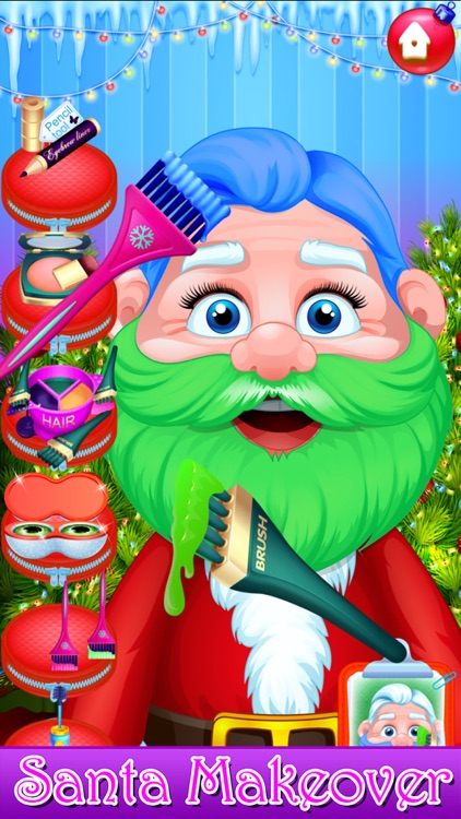 Santa Hair Game For Christmas screenshot-6