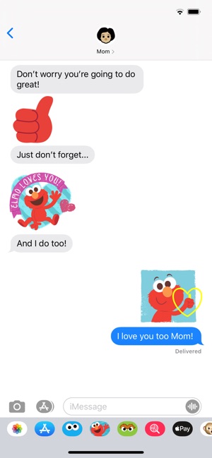 Elmo Stickers on the App Store