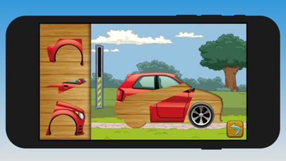 Puzzle Game for kids. Cars. Screenshot