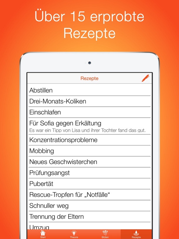 Screenshot #6 pour Bachblüten bei Kindern