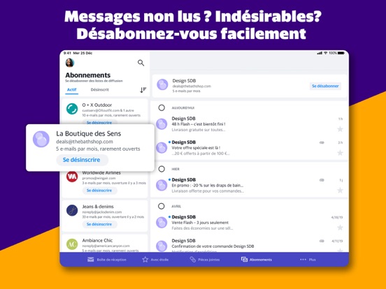 Screenshot #4 pour Yahoo Mail : votre boîte email