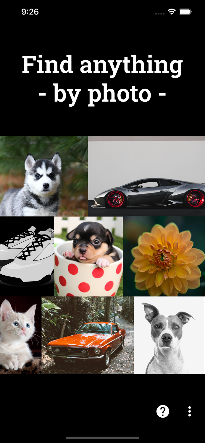 Photo Sherlock search by image